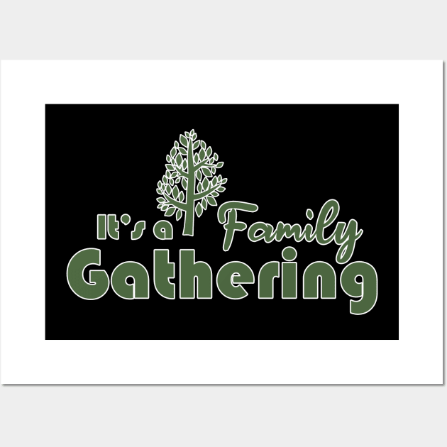 It's Family Gathering Wall Art by Aspita